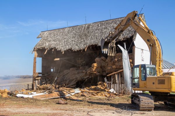 Barn Demolition in Charlotte