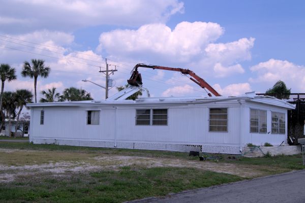 Mobile Home Demolition in Charlotte