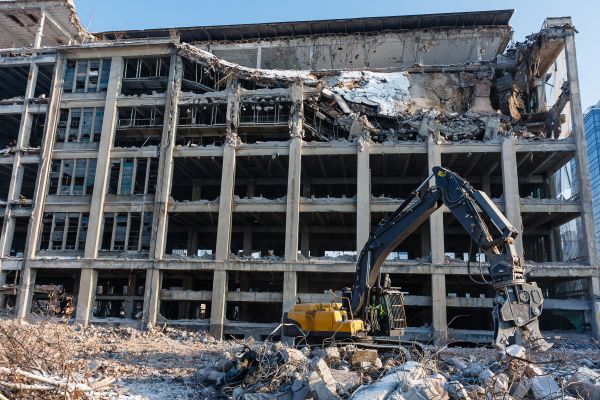 Commercial Building Demolition in Charlotte