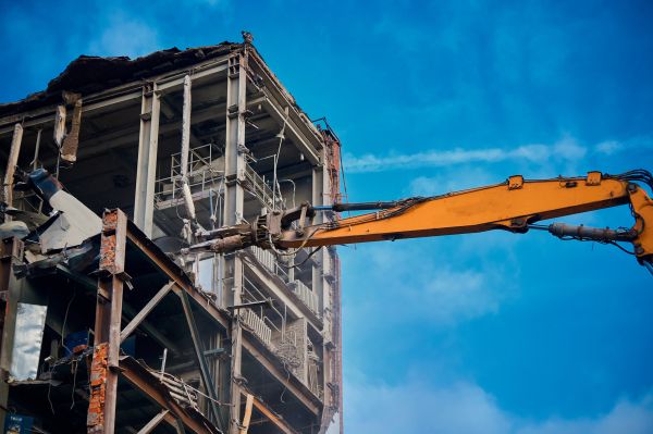 Factory Demolition in Charlotte