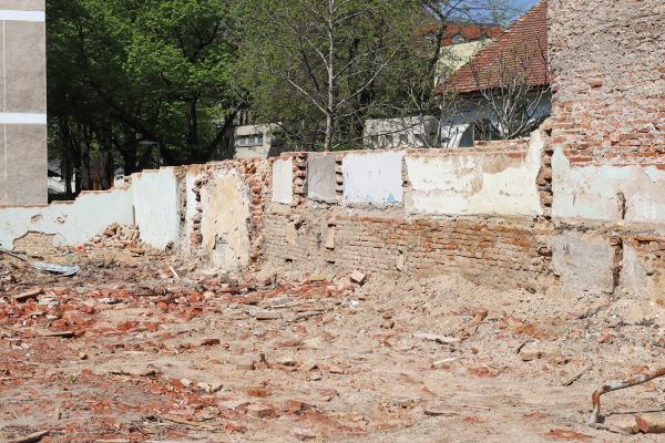 Brick Wall Demolition in Charlotte