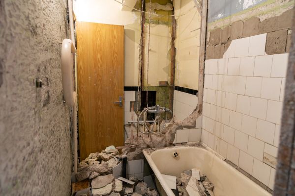 Shower Tile Demolition in Charlotte